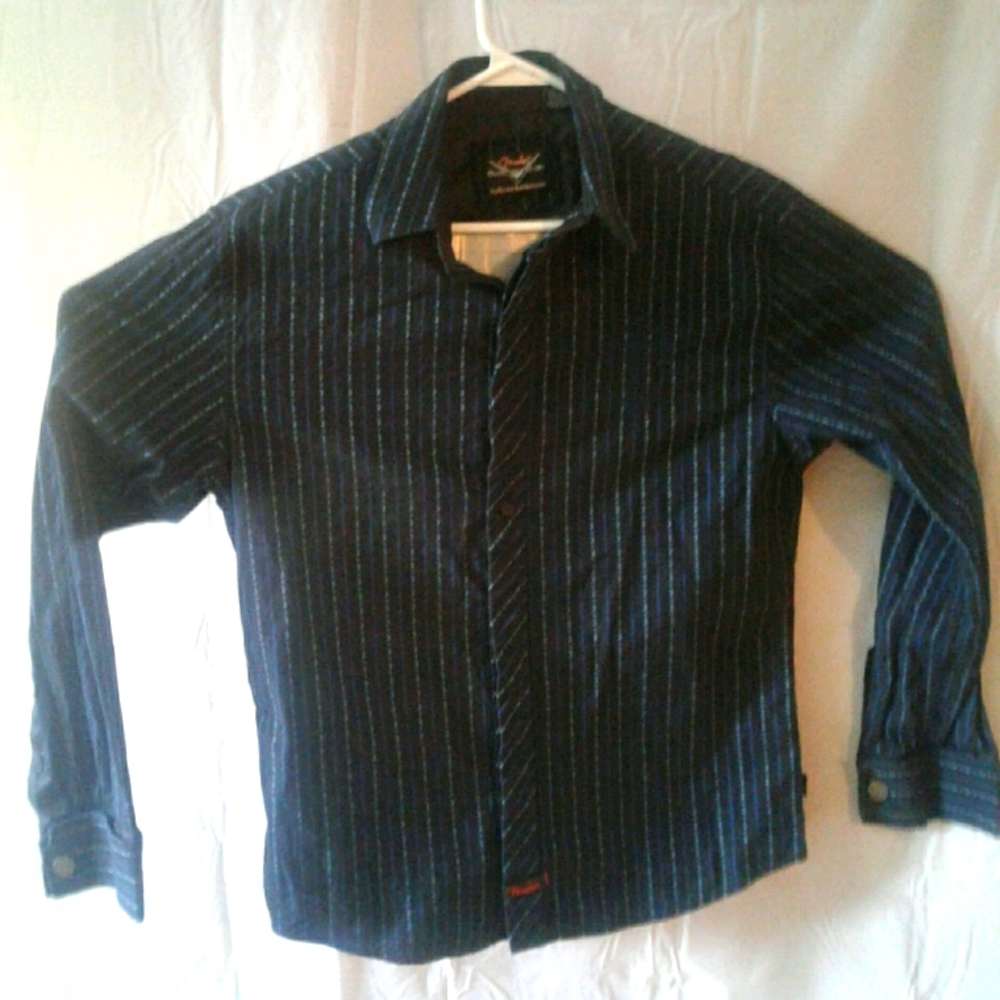 Rock andRoll Religion Fender custom shop men's M. long sleeve shirt